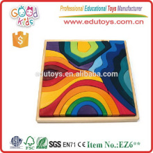 2015 Nuevos Productos 23 Pieces Building Blocks Set Juego de puzzle colorido para niños 3-4 años